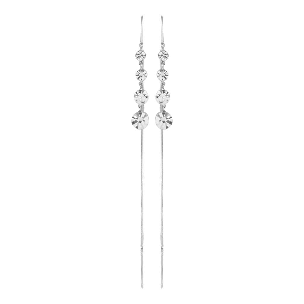 Diamond Drop Earring : WER50MLSLV