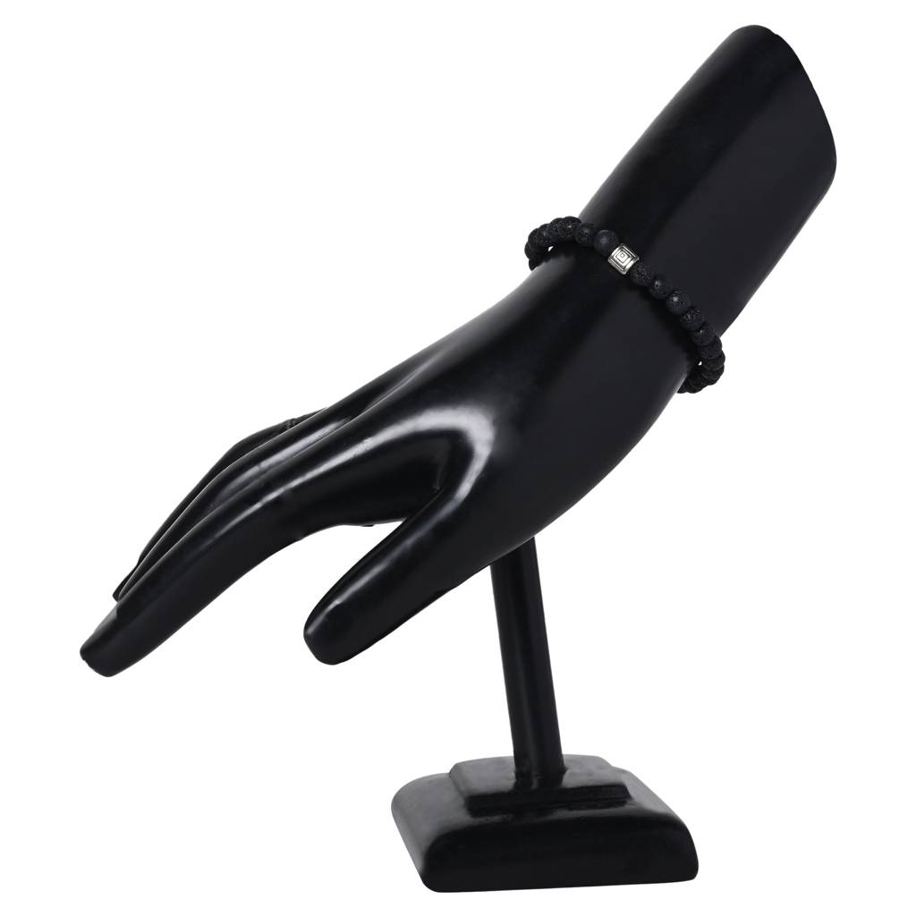 Lava Stone Healing Gemstone Bracelet : LAVA-STONE-BRACELET