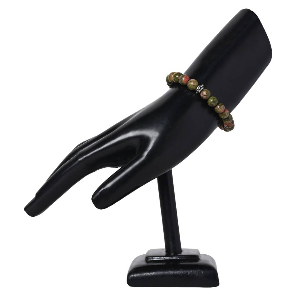 Unakite Healing Gemstone Bracelet : UNAKITE-BRACELET