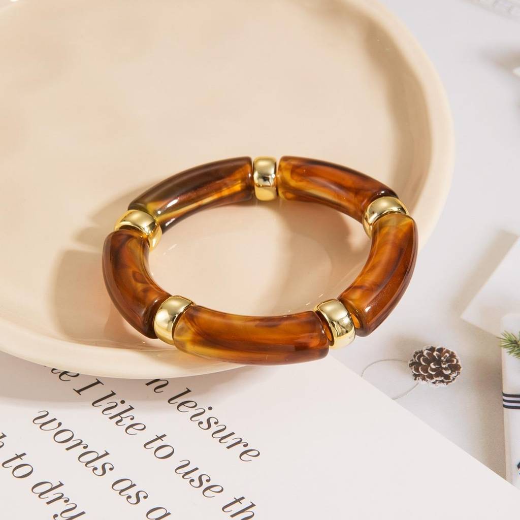 Viral Retro Acrylic Bracelet : BR02BR002