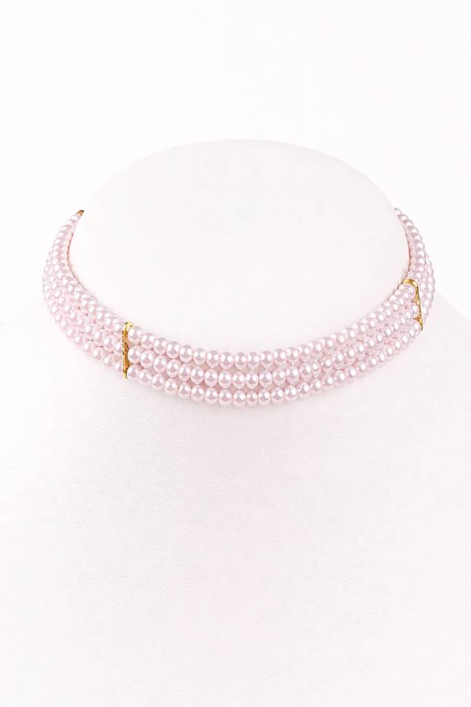 Limited Edition 3 Line Plum Choker : NCK-TRP-PLM-CHOKER