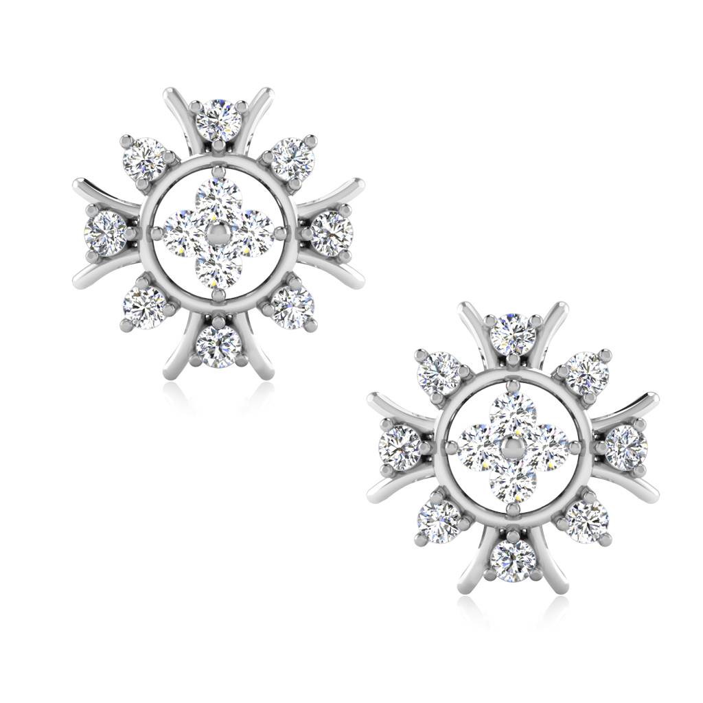 Iski Uski 925 Sterling Silver Bhavi Stud Earrings