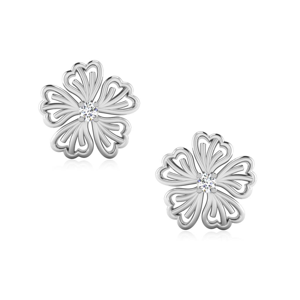 Iski Uski 925 Sterling Silver Anjika Stud Earrings