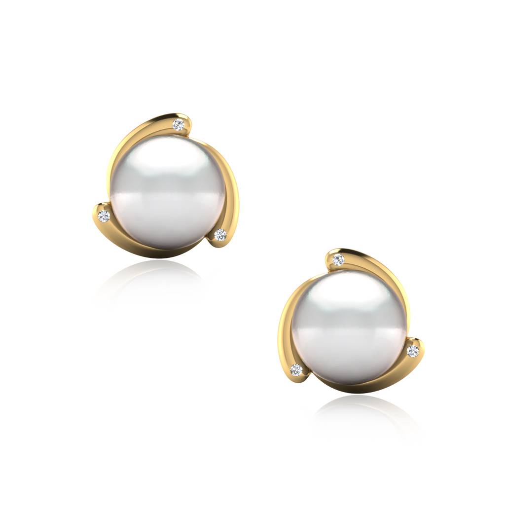 Iski Uski 925 Sterling Silver Amaira Stud Earrings