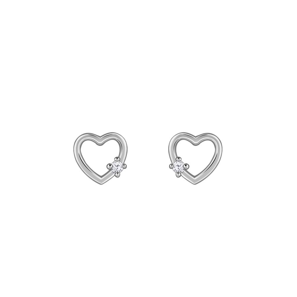 925 Silver Beloved Stud Earrings|Studs To Gift Women & Girls | With Certificate Of Authenticity And 925 Stamp | 6 Mo : ER03395