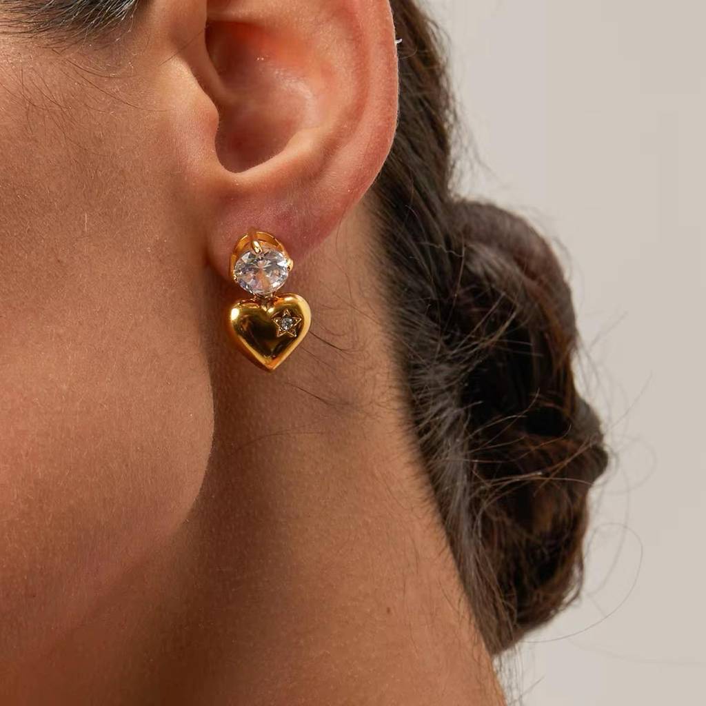 The Faye 'Sweetheart' Dangle Earrings : er07
