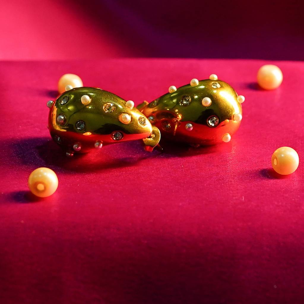 Celeste Statement Drop Earrings. : ER168
