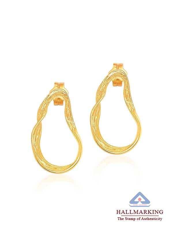 Golden Aurora Open Earrings : ER185659FG