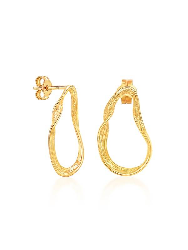 Golden Aurora Open Earrings : ER185659FG