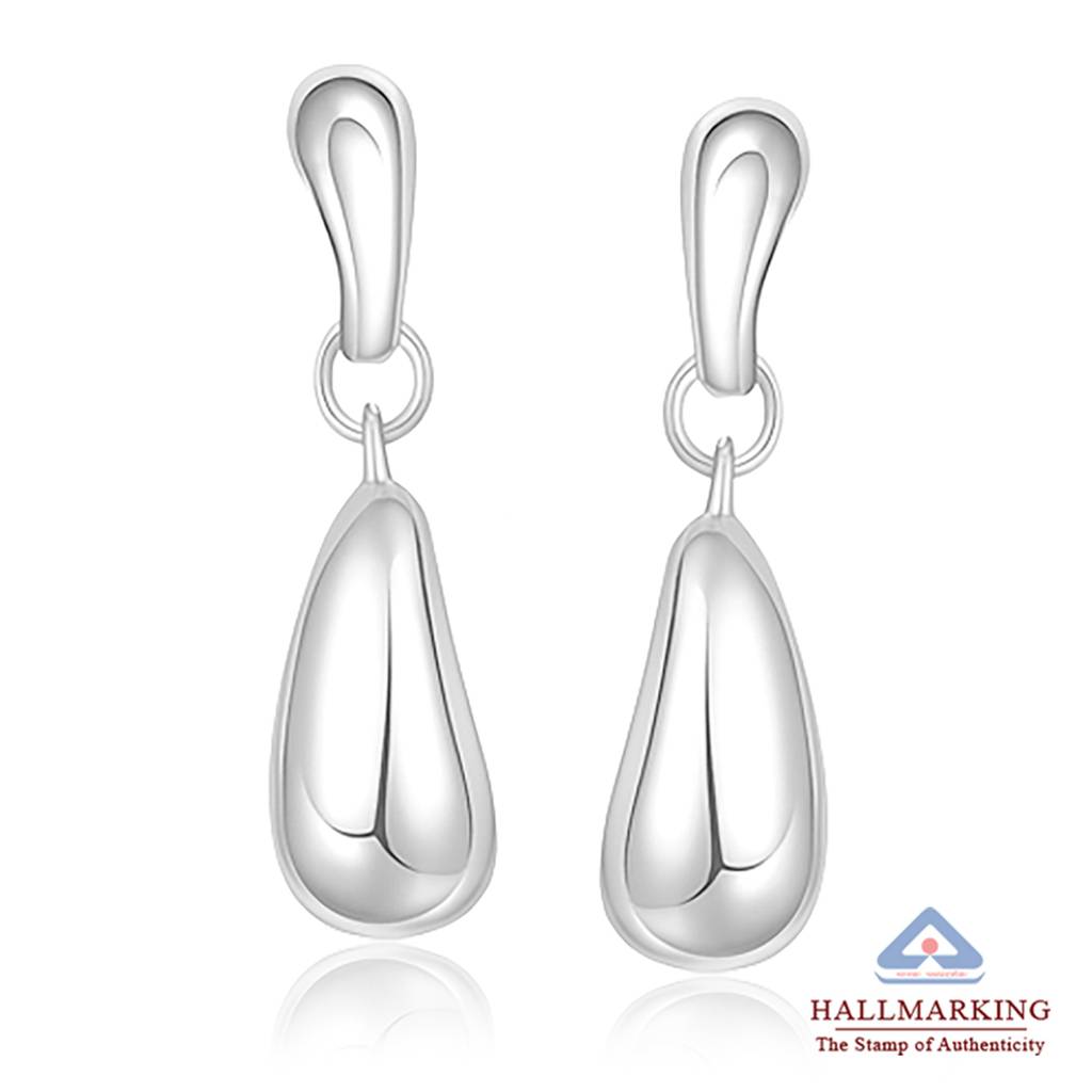 Minimalist Teardrop Water Drop Earrings : ER186202SL