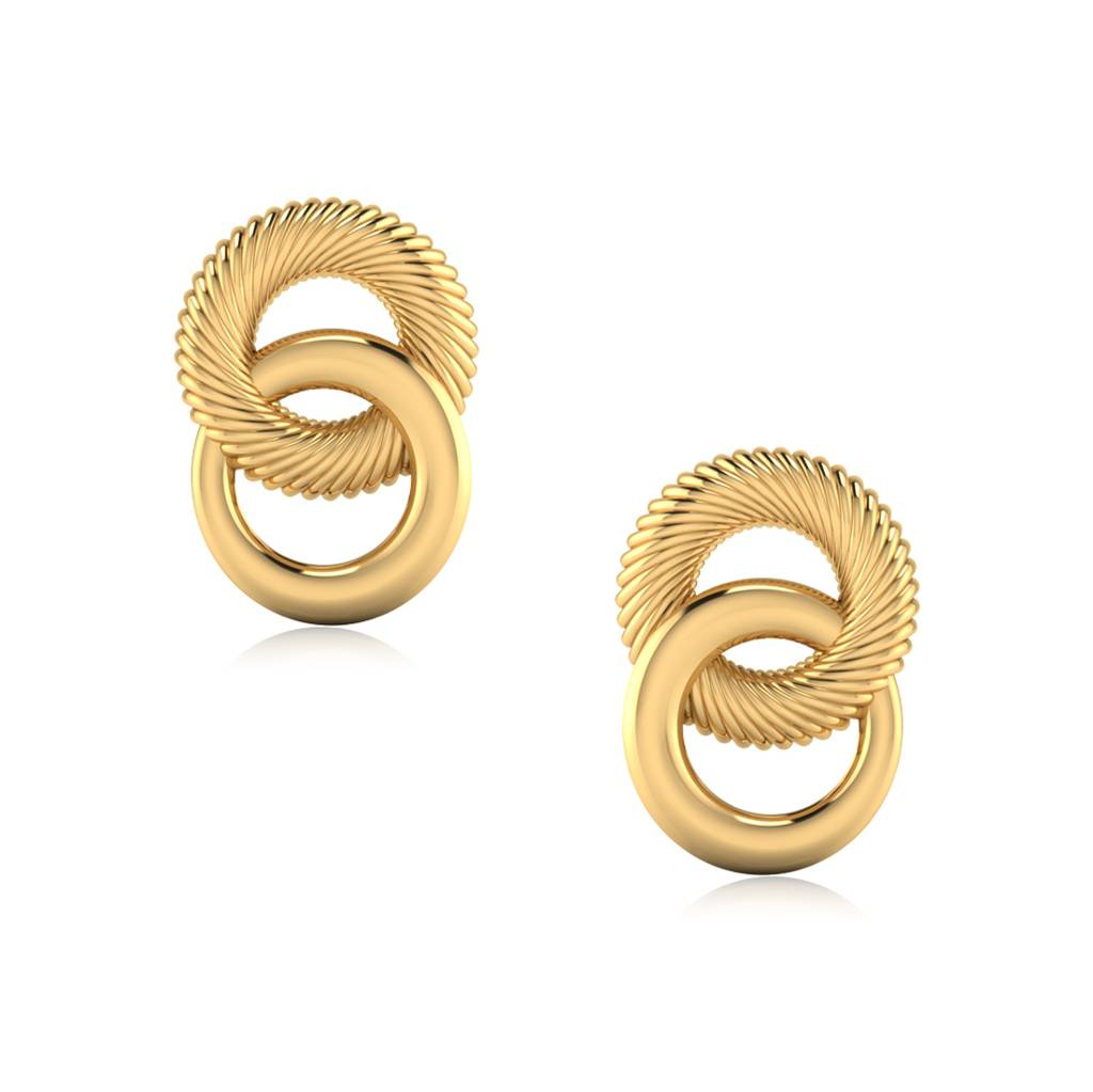 Iski Uski 925 Sterling Silver Pretty Silver Stud Earrings