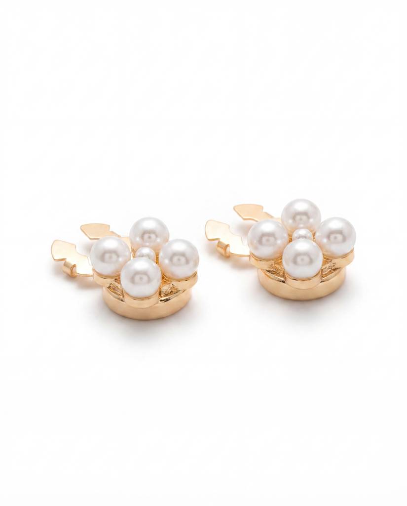 Confluence Pearl Button/Cufflink Covers : ESME-DE-BT-66
