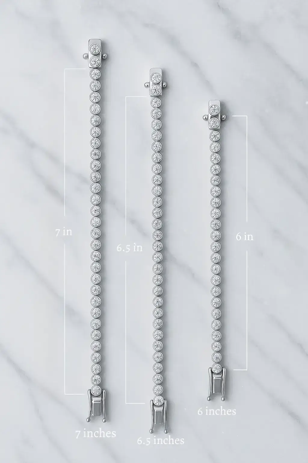 Celeste Diamond Bracelet - 6.5 Inches : ET-B-1