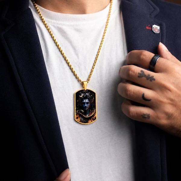 Mahadev Energy Locket For Men : ETCH109