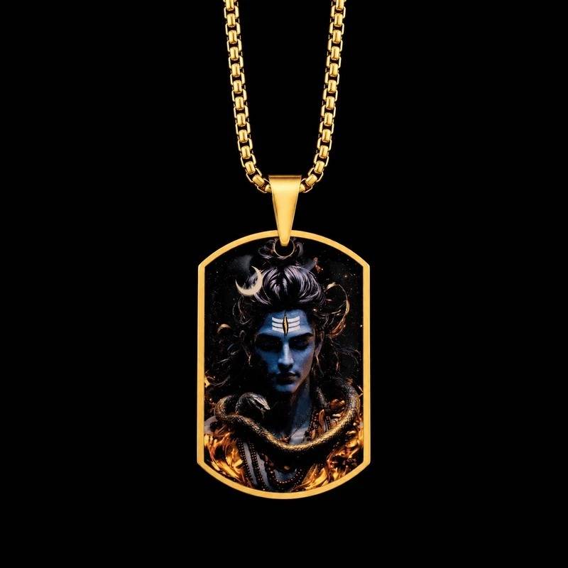 Mahadev Energy Locket For Men : ETCH109