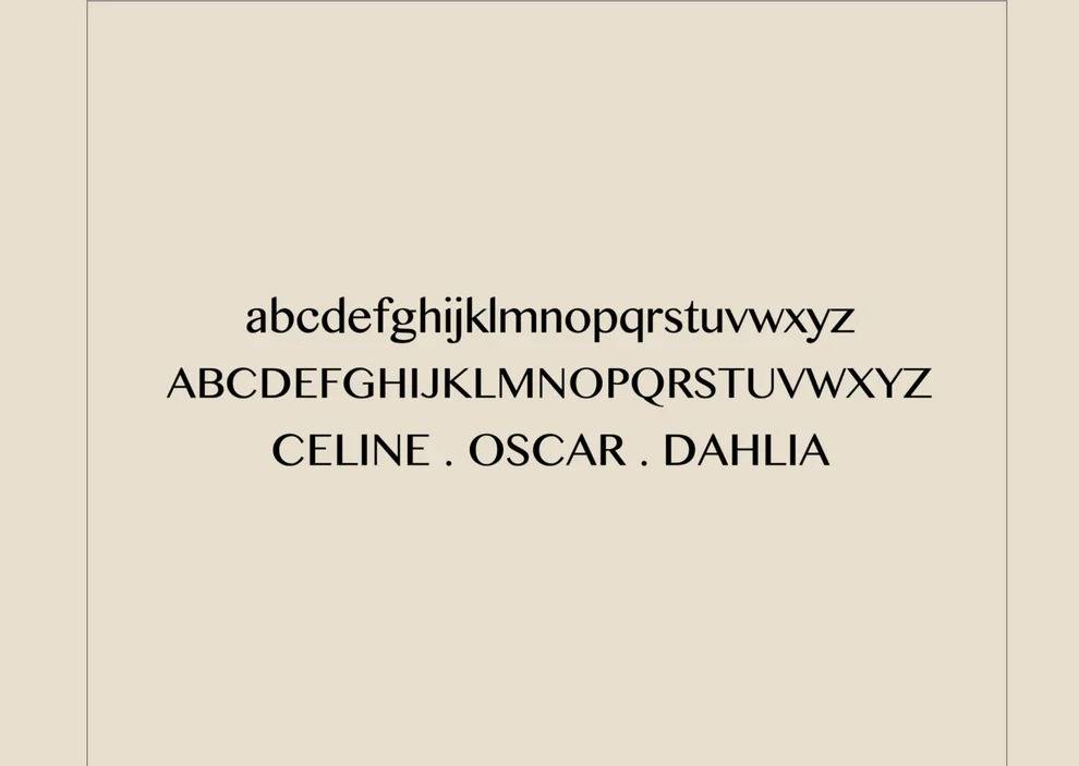 Dainty Personalized Letter Necklace : CNE19