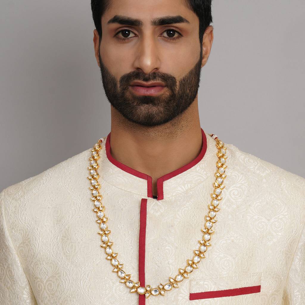 Kundan Neckpiece : RRMFEB23-48