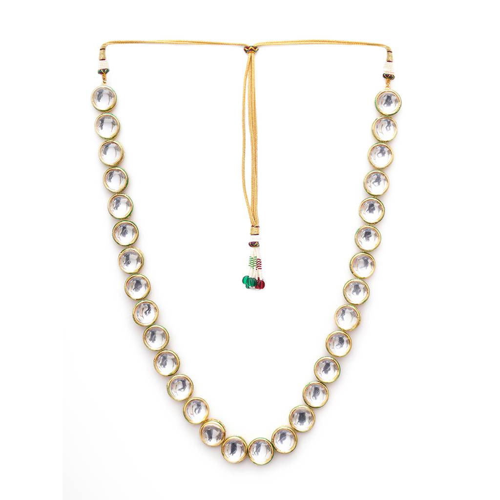 Long Kundan Neckpiece : RRMFEB23-52
