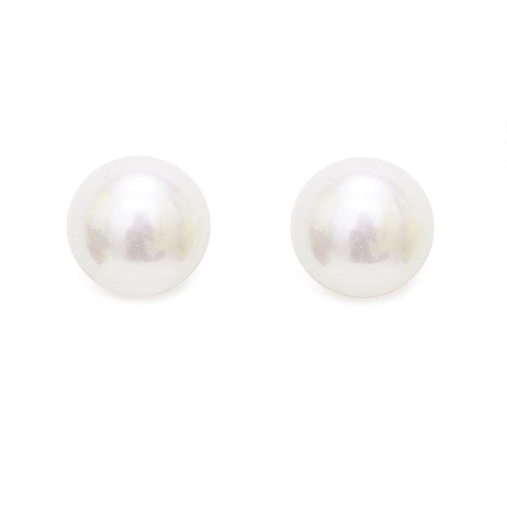 White Pearl Stud : RRMFEB23-54