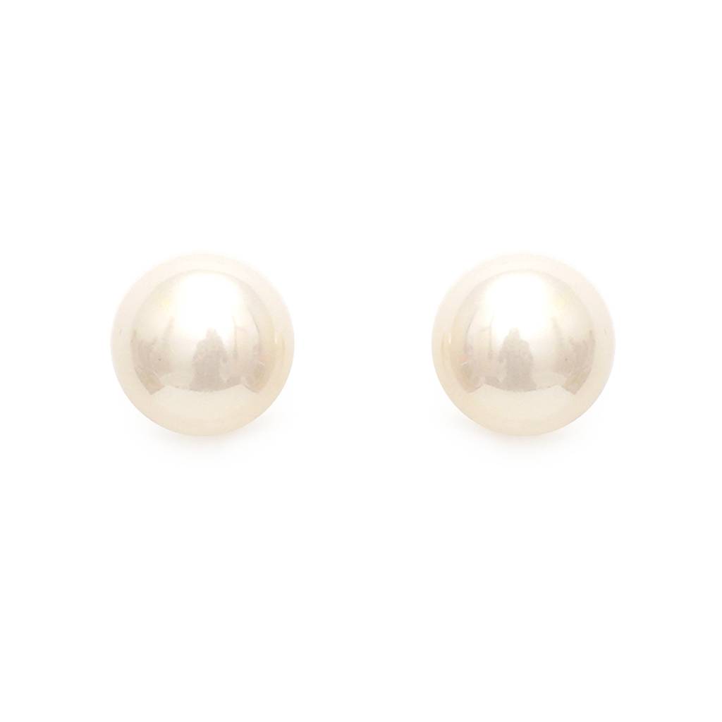 Cream Pearl Stud : RRMFEB23-55