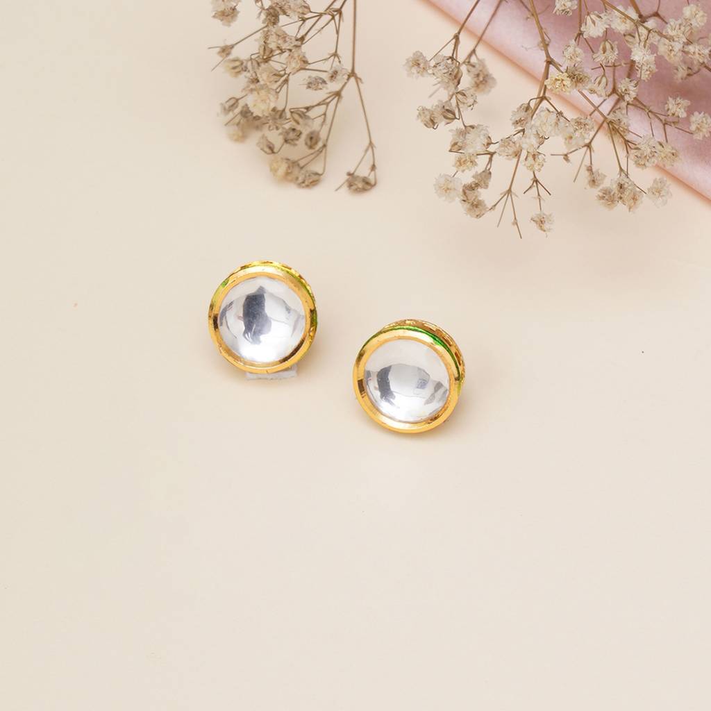 Kundan Studs : RRMFEB23-53