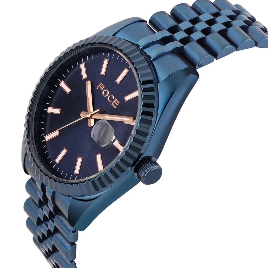 Men'S Multifunction Watch | Sapphire Crystal | Stainless Steel Strap & Case | Separate Date Display | Premium Ja : FC11641GBL4