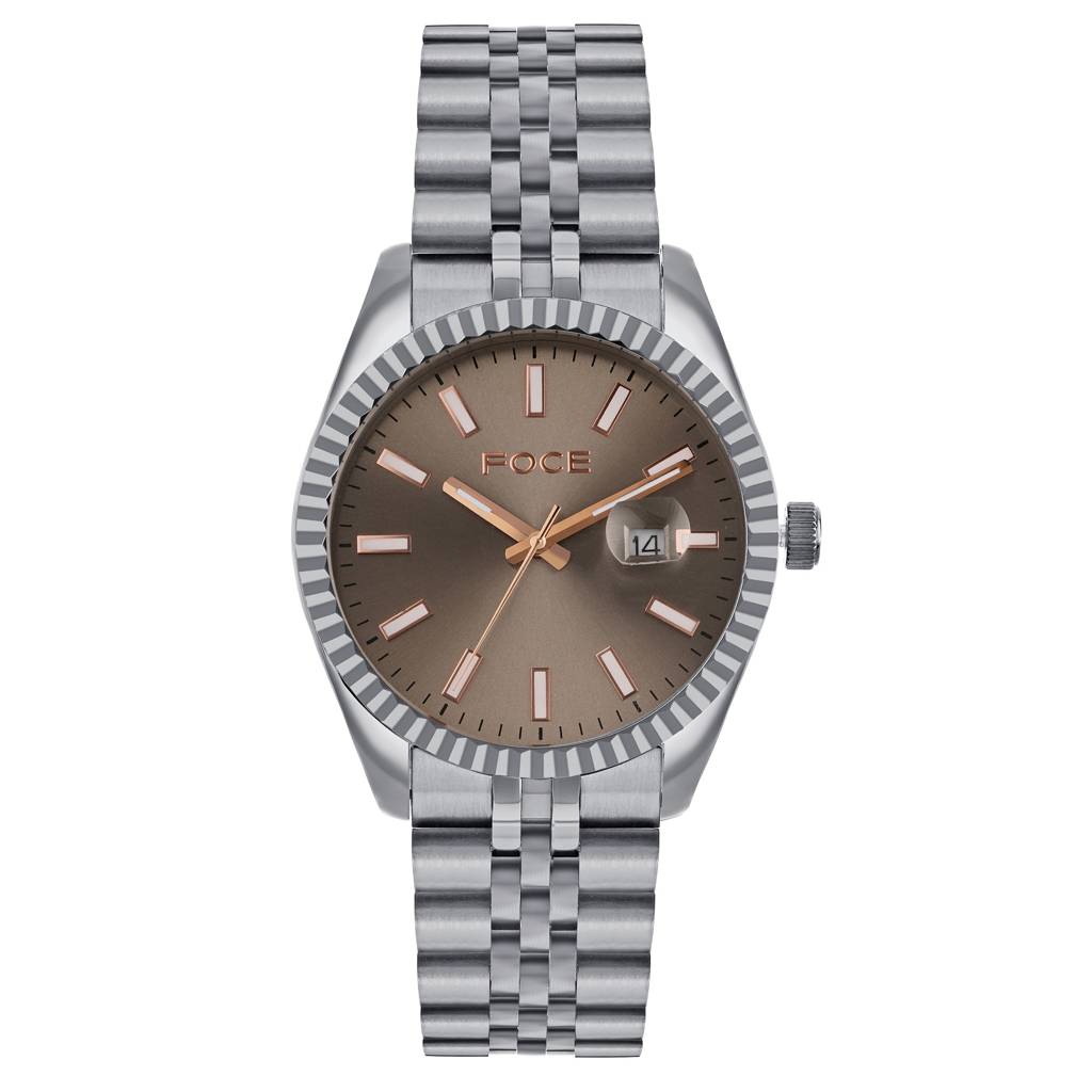 Men'S Multifunction Watch | Sapphire Crystal | Stainless Steel Strap & Case | Separate Date Display | Premium Ja : FC11641GGR3