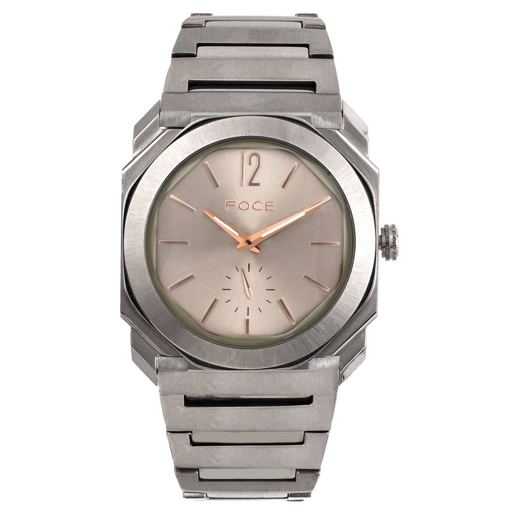 Multifunction Wrist Watch For Men, Metal Strap, Sapphire Glass, Model Fc11645Gbl4 : FC11645GGR3