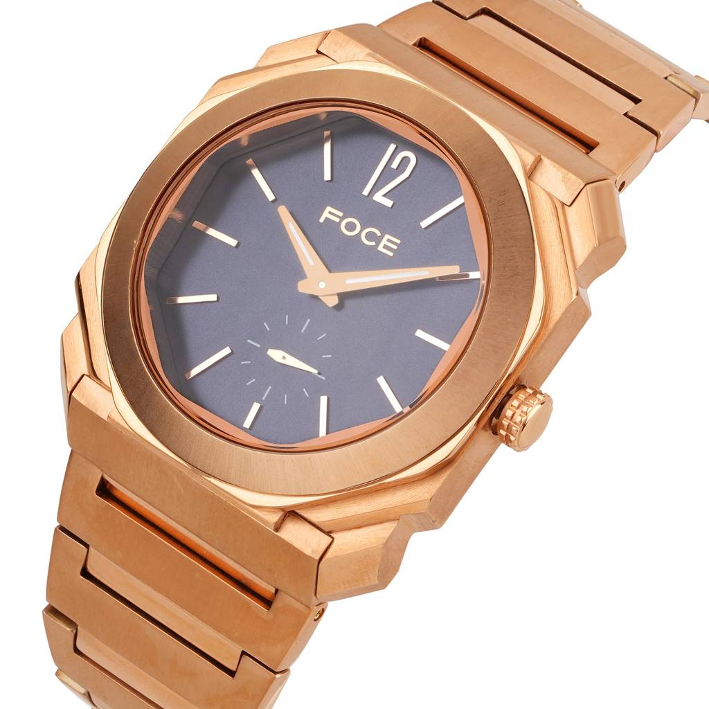 Multifunction Wrist Watch For Men, Metal Strap, Sapphire Glass, Model Fc11645Gbl4 : FC11645GRG4