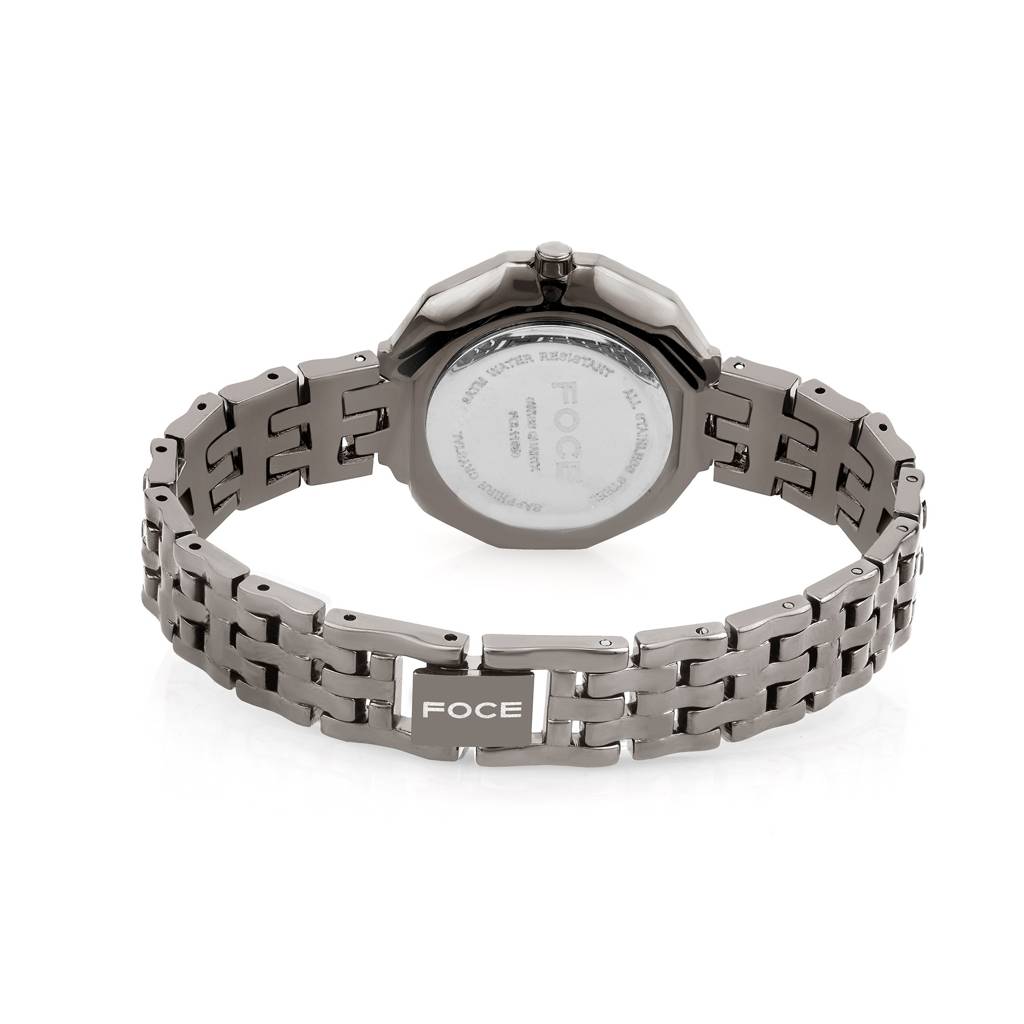Diamond Studded Wrist Watch For Women, Metal Strap, Sapphire Glass, Model Fc11650Lbl4 : FC11650LGR3
