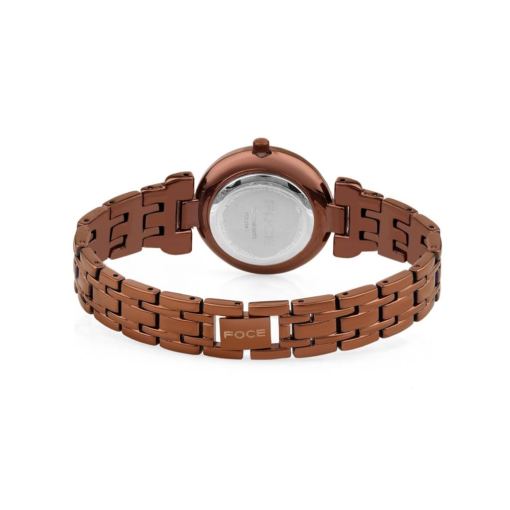 Diamond Studded Wrist Watch For Women, Metal Strap, Separate Date, Sapphire Glass, Model Fc11653Lbl4 : FC11653LBR6