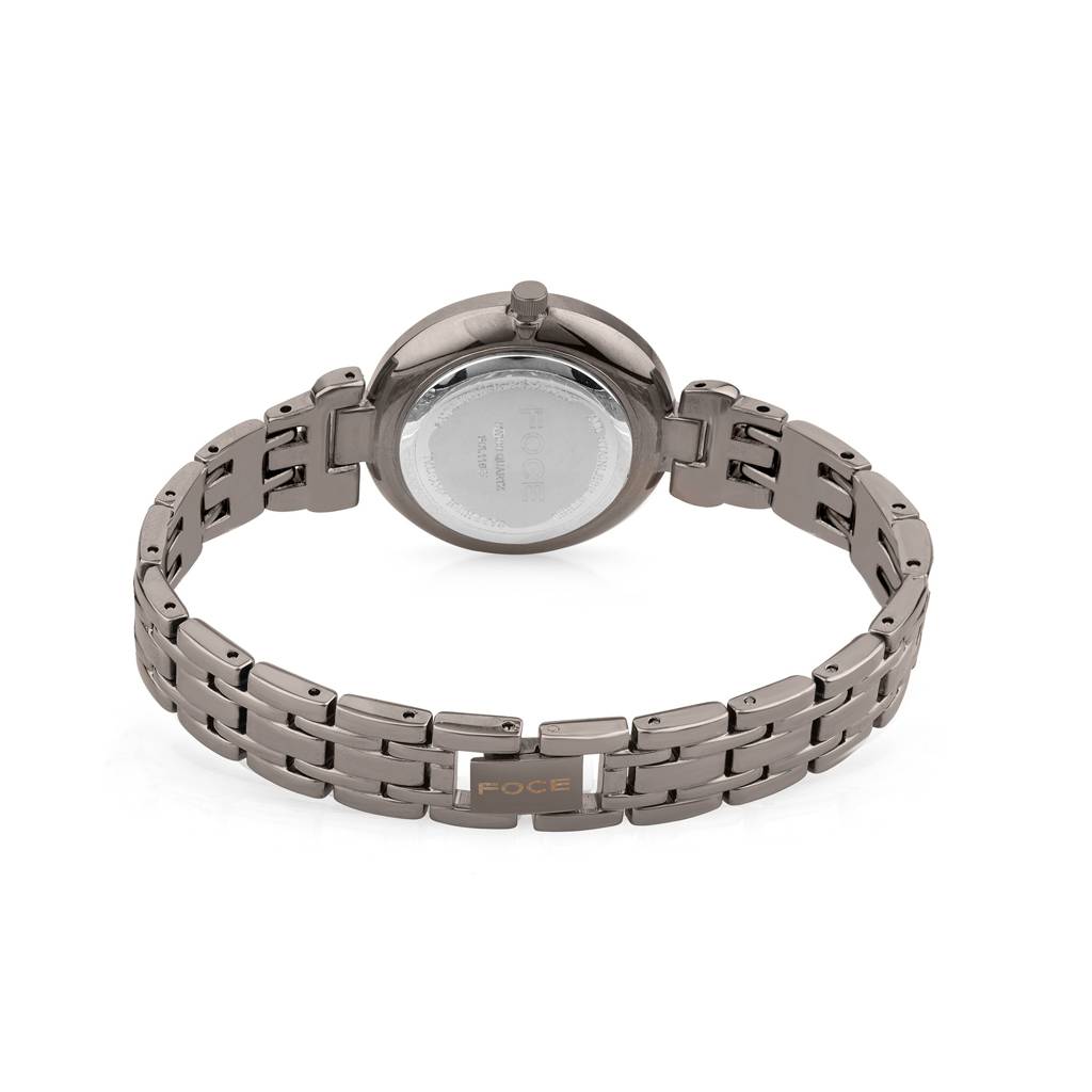 Diamond Studded Wrist Watch For Women, Metal Strap, Separate Date, Sapphire Glass, Model Fc11653Lbl4 : FC11653LGR3