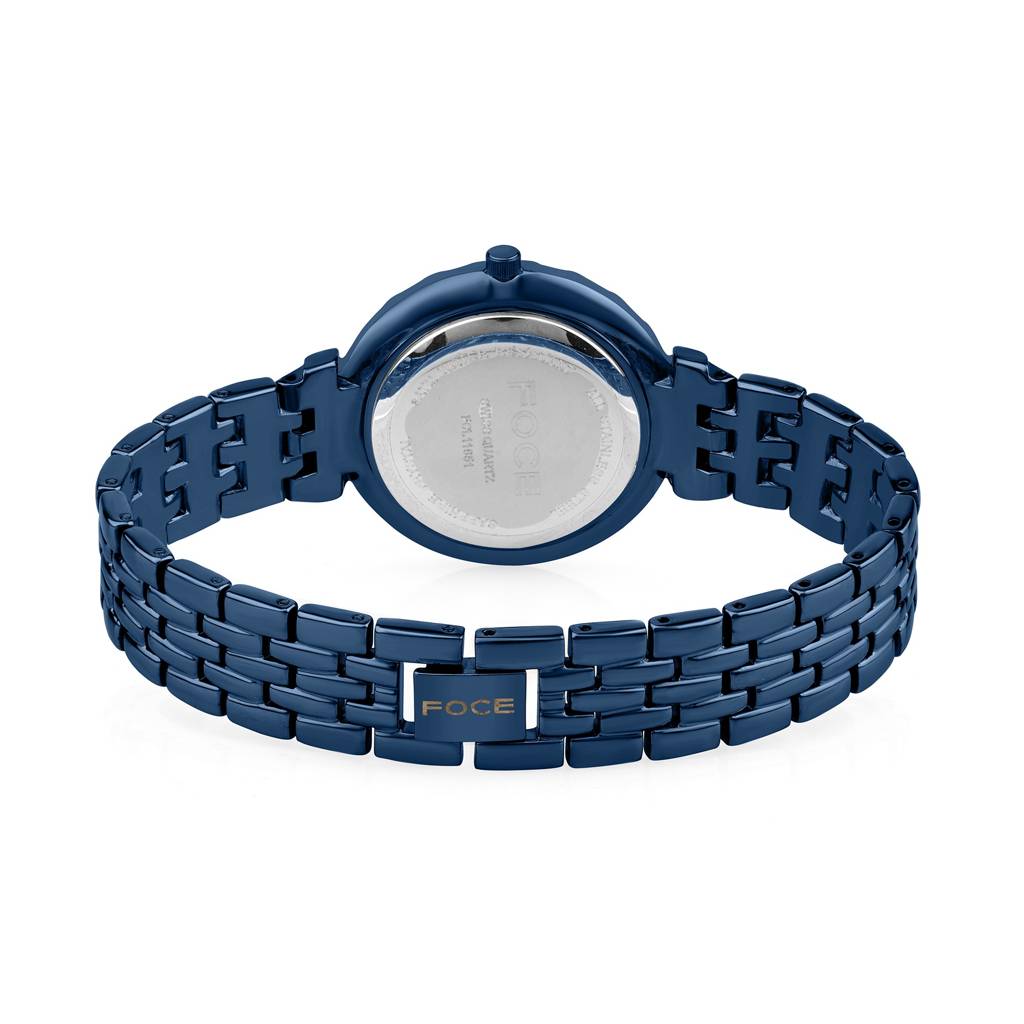 Diamond Studded Wrist Watch For Women, Metal Strap, Sapphire Glass, Model Fc11655Lbl4 : FC11655LBL4