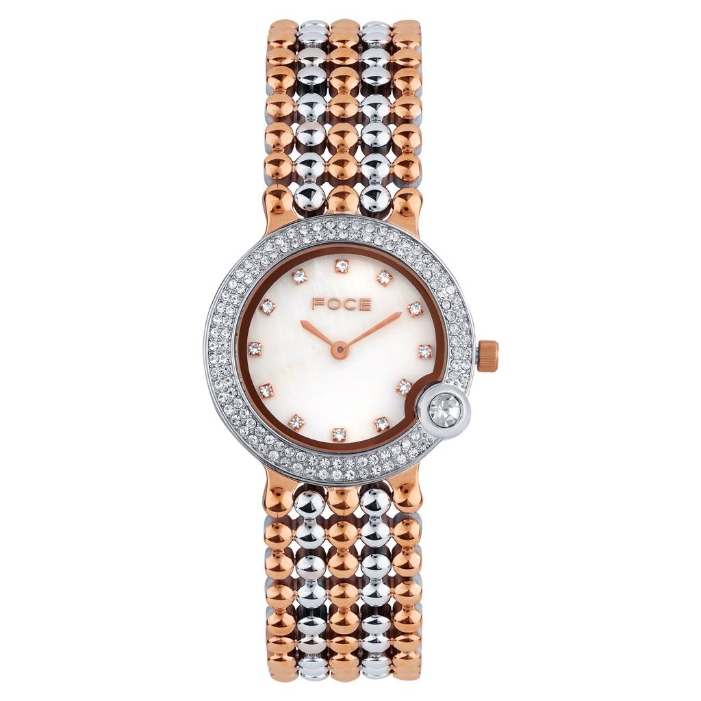 Diamond Studded Wrist Watch For Women, Metal Strap, Sapphire Glass, Model Fc11656Lbl4 : FC11656LRT1
