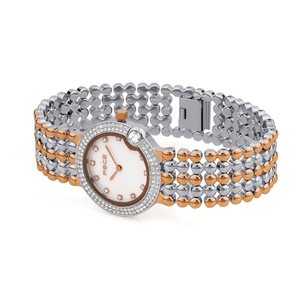 Diamond Studded Wrist Watch For Women, Metal Strap, Sapphire Glass, Model Fc11656Lbl4 : FC11656LRT1