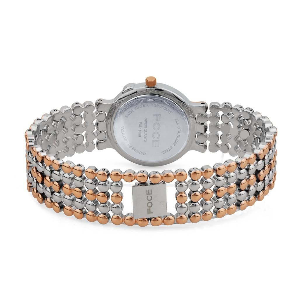 Diamond Studded Wrist Watch For Women, Metal Strap, Sapphire Glass, Model Fc11656Lbl4 : FC11656LRT1
