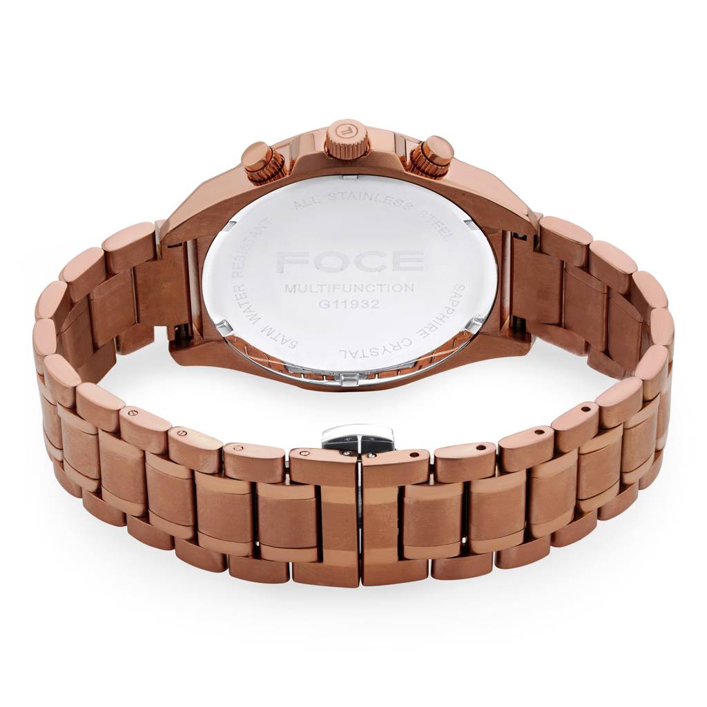 Men’S Quartz Stainless Steel Multifunction Watch | 24Hr Subdial At 3, Day Subdial At 9, Date Window At 4:30, Dua : FC11932GBR6