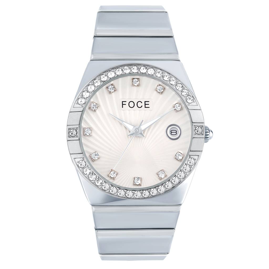 Men'S Analog Wristwatch | Stainless Steel Strap | Date Window | Luxury Formal & Office Wear Watch | Water-Resis : FCW4821GST01