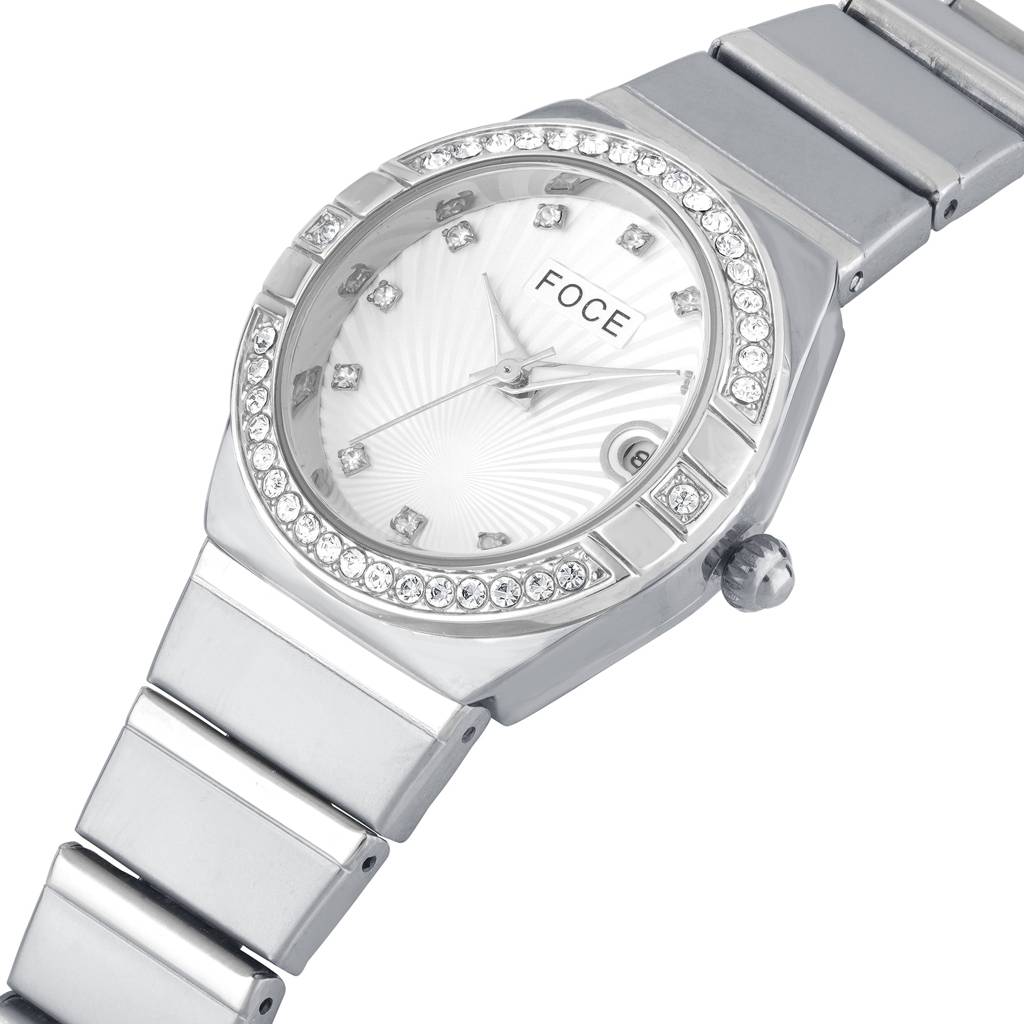 Women'S Analog Wristwatch | Stainless Steel Strap | Date Window | Luxury Formal & Office Wear Watch | Water-Res : FCW4821LST01