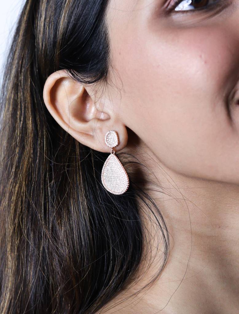 925 Silver Boondh Earrings