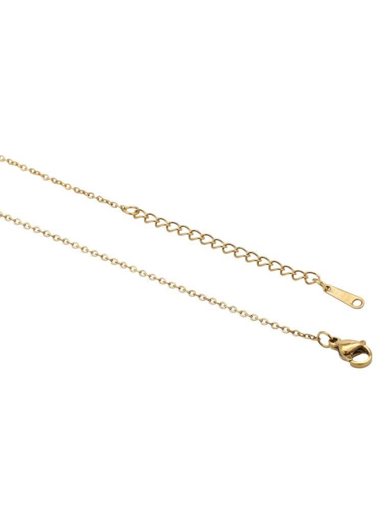 Gold Plated Multiple Infinity Necklace : FJN5494