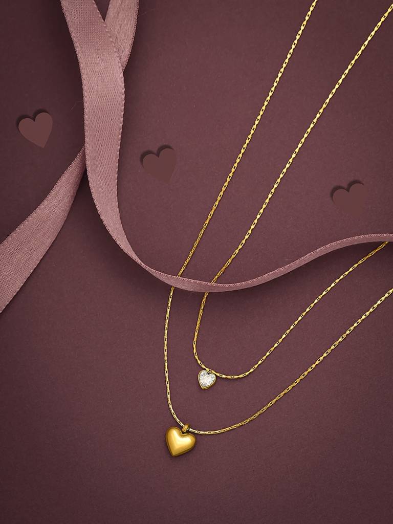 Layered Birthstone Necklace For Women – Gold, Silver & Rose Gold Plated Paperclip Chain Choker With Rectangle Pendant, Perfect Birthday Gift For Her