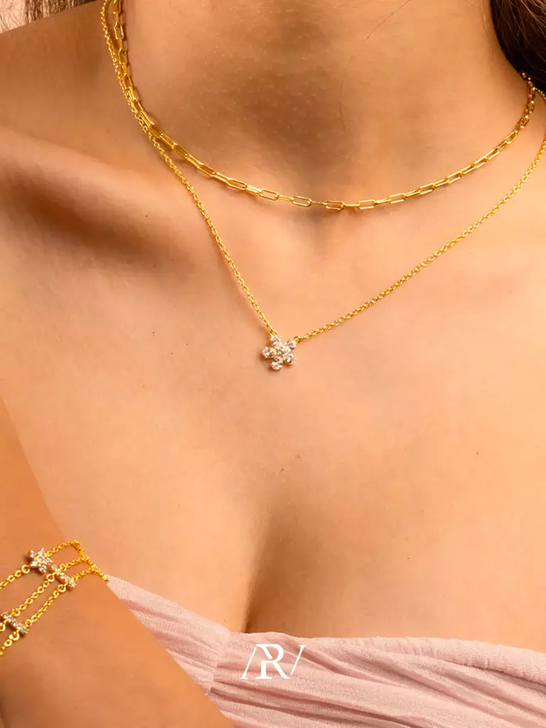 Floral Necklace : ARV-NK-018