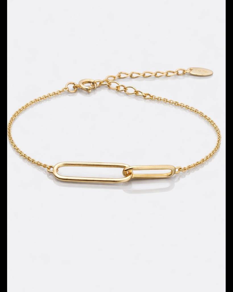 925 Sterling Silver Eterna Link Bracelet : 0170