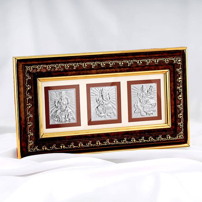 Giva 925 Sterling Silver Good Fortune Trinity Framed Photo| Gifts For Women And Girls | Wi : PF02