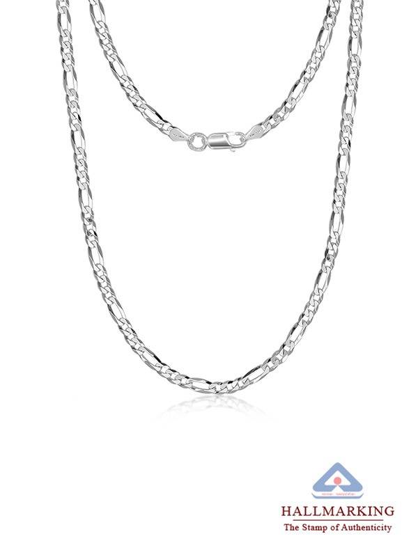 Italian Diamond-Cut Figaro Chain : FUF1006CS22INFL