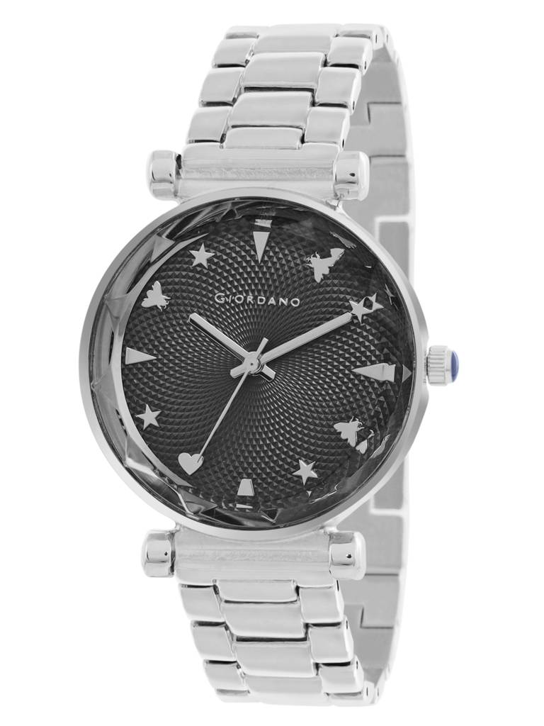 Analog Wrist Watch For Women Stylish Metal Strap With Water Resistant 3 Hand Mechanism For Girls & Ladies To Comp : GD-4211-11