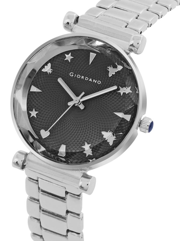 Analog Wrist Watch For Women Stylish Metal Strap With Water Resistant 3 Hand Mechanism For Girls & Ladies To Comp : GD-4211-11