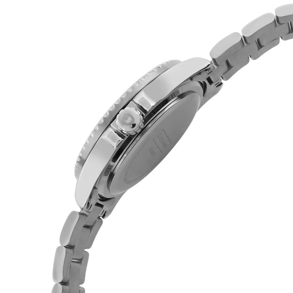 Analog Wrist Watch For Men Stylish Metal Strap With Water Resistant 3 Hand Mechanism Watch : GD-50006-11