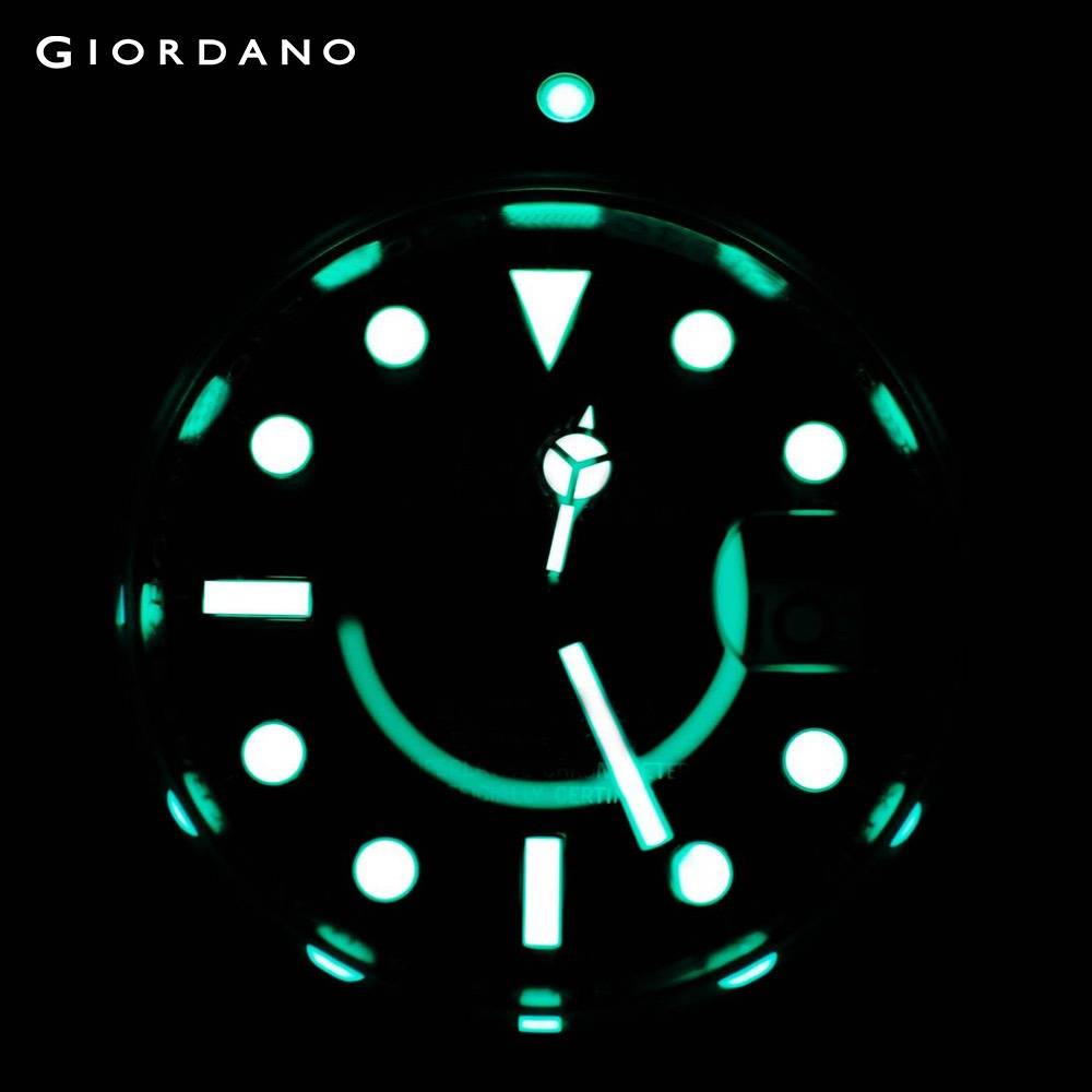 Analog Wrist Watch For Men Stylish Metal Strap With Water Resistant 3 Hand Mechanism Watch : GD-50006-11